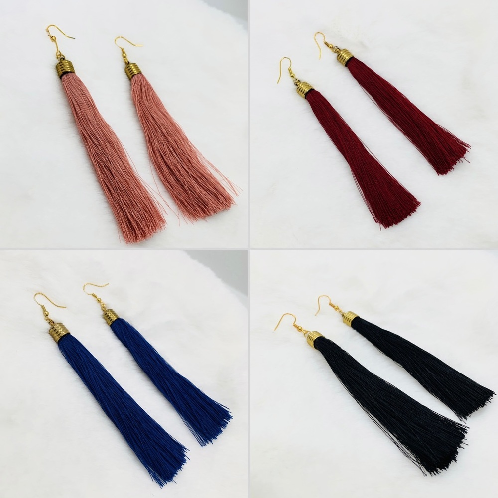Tassel Earrings 4colors to choose